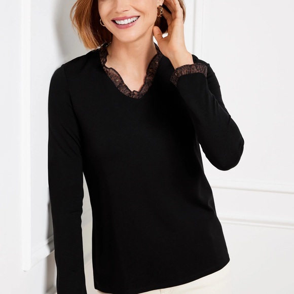Talbots long sleeve top - NWT - Picture 3 of 7